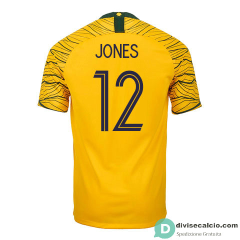 Maglia Australia Gara Home 12#JONES 2018