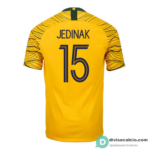 Maglia Australia Gara Home 15#JEDINAK 2018