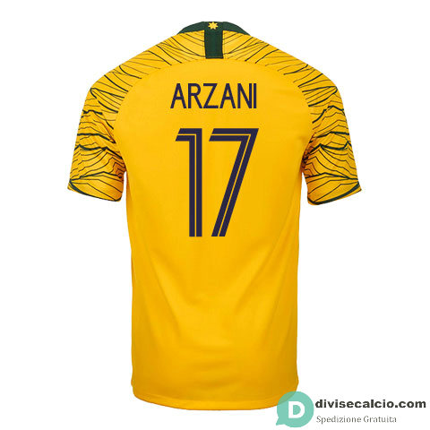 Maglia Australia Gara Home 17#ARZANI 2018