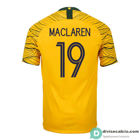 Maglia Australia Gara Home 19#MACLAREN 2018