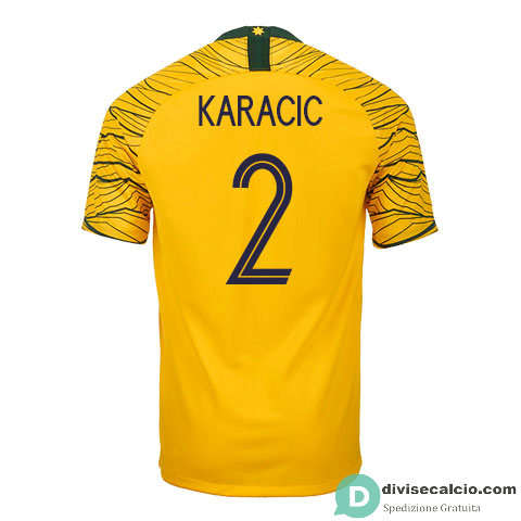 Maglia Australia Gara Home 2#KARACIC 2018