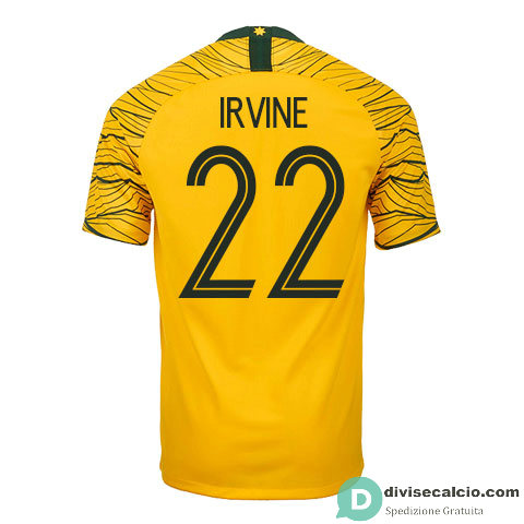 Maglia Australia Gara Home 22#IRVINE 2018