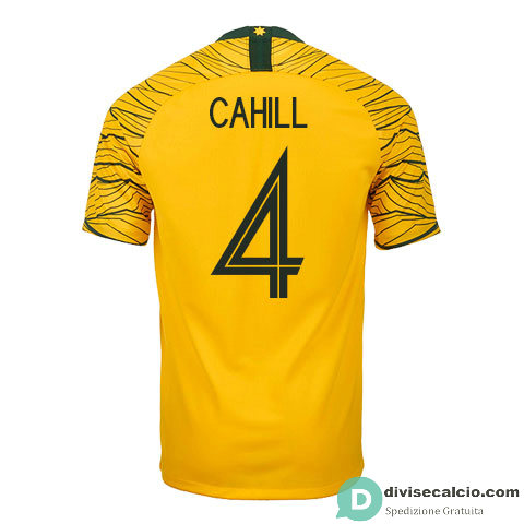 Maglia Australia Gara Home 4#CAHILL 2018