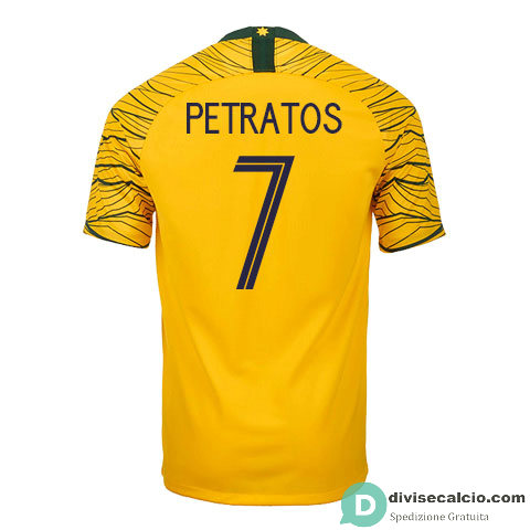 Maglia Australia Gara Home 7#PETRATOS 2018