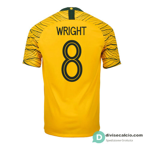 Maglia Australia Gara Home 8#WRIGHT 2018