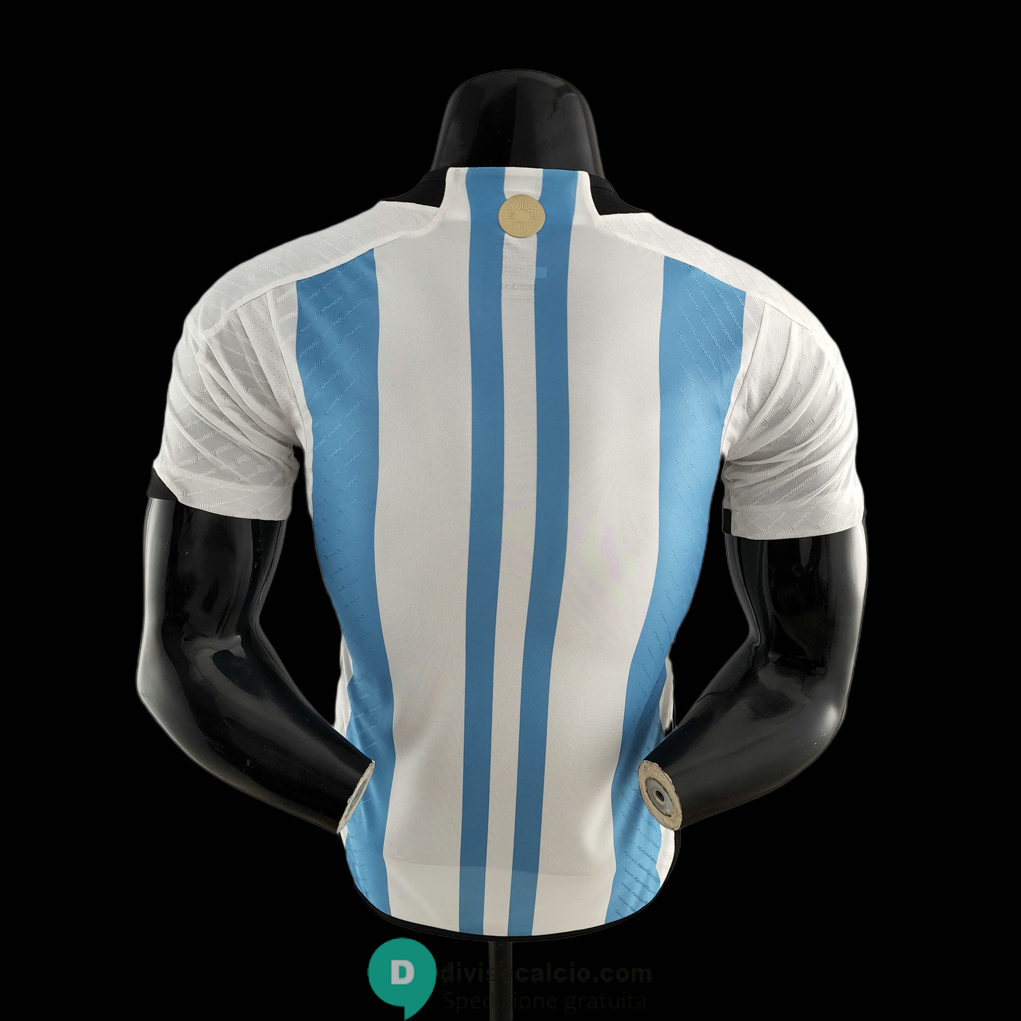 Maglia Authentic Argentina 3 Star Gara Home 2022/2023