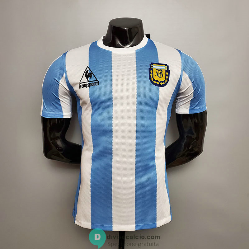 Maglia Authentic Argentina Retro Gara Home 1986/1987