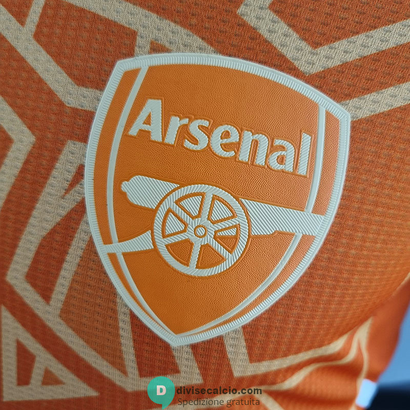 Maglia Authentic Arsenal Portiere Orange 2022/2023