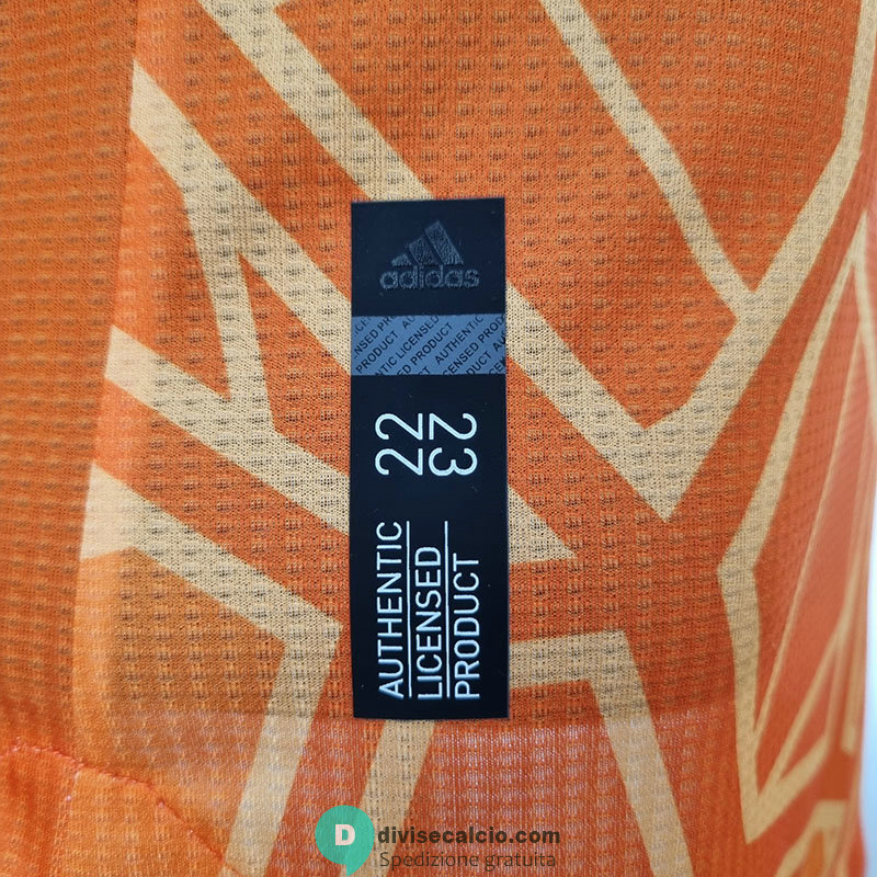 Maglia Authentic Arsenal Portiere Orange 2022/2023