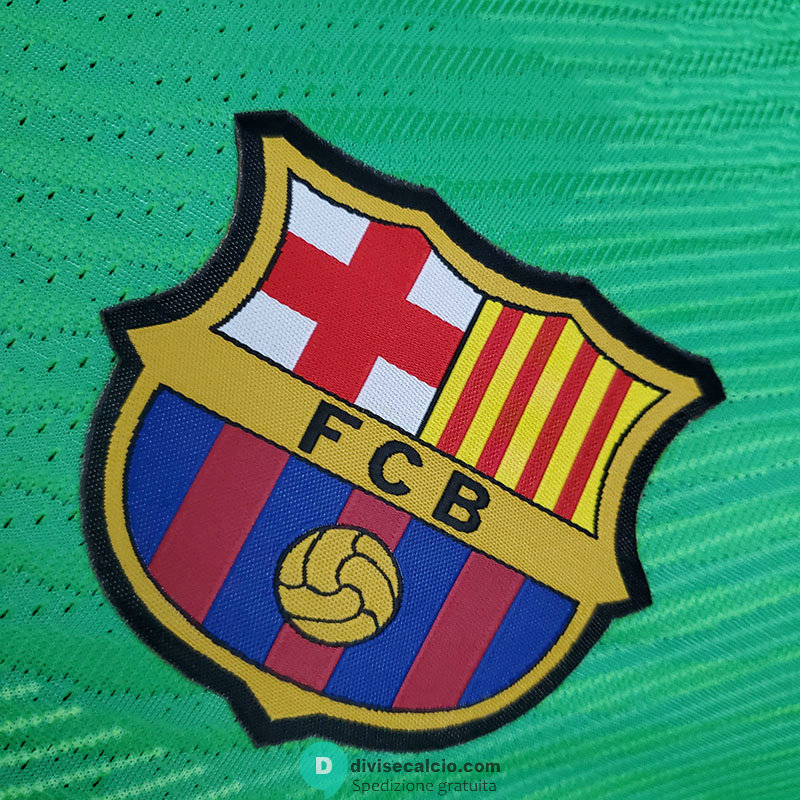 Maglia Authentic Barcelona Portiere Green 2021/2022