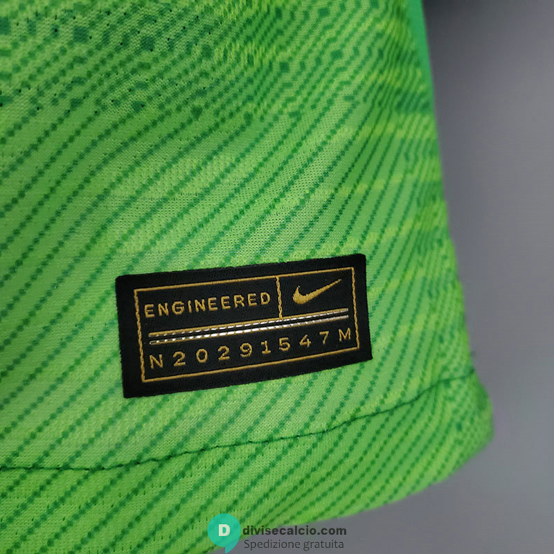 Maglia Authentic Barcelona Portiere Green 2021/2022