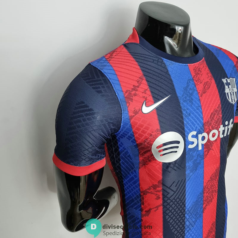 Maglia Authentic Barcelona Special Edition Red Blue 2022/2023