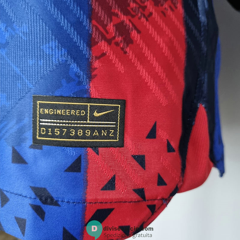 Maglia Authentic Barcelona Special Edition Red Blue 2022/2023