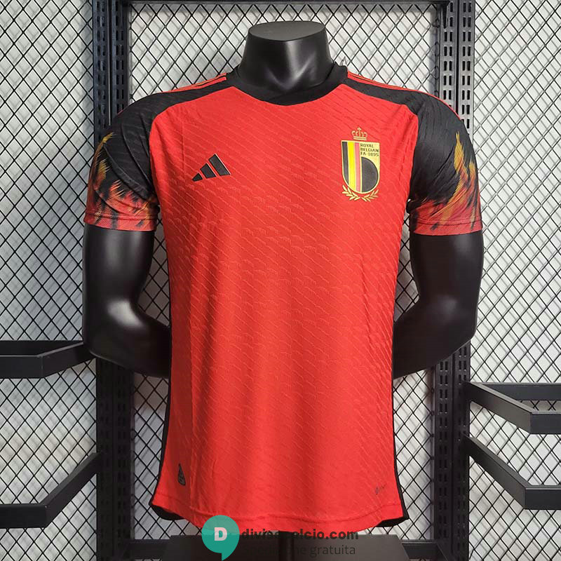 Maglia Authentic Belgio Gara Home 2022/2023