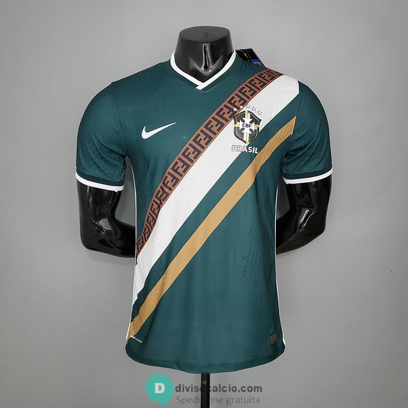 Maglia Authentic Brasile Concept Edition Green 2021/2022