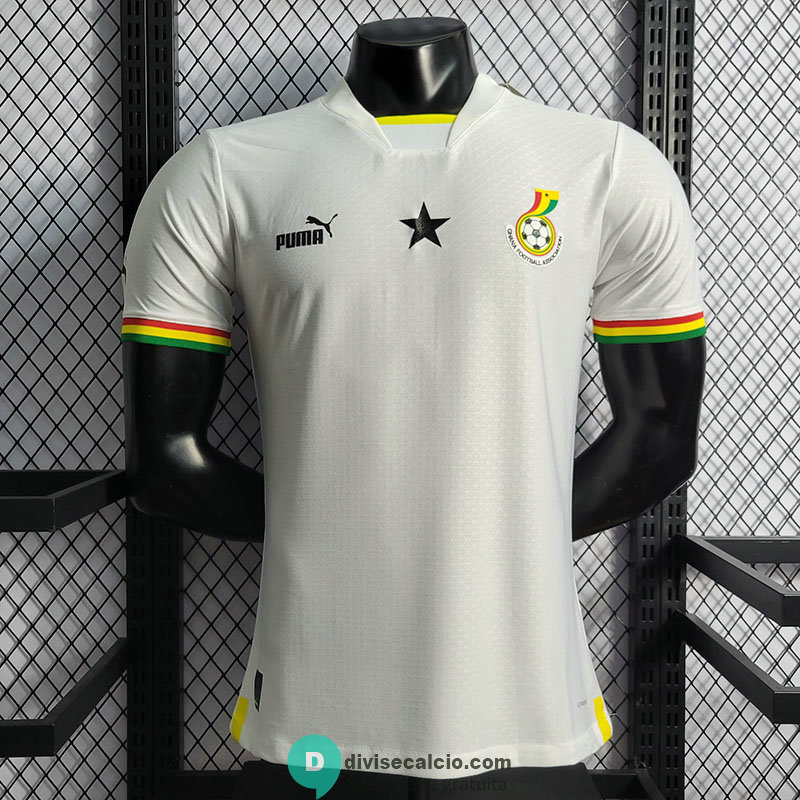 Maglia Authentic Ghana Gara Home 2022/2023