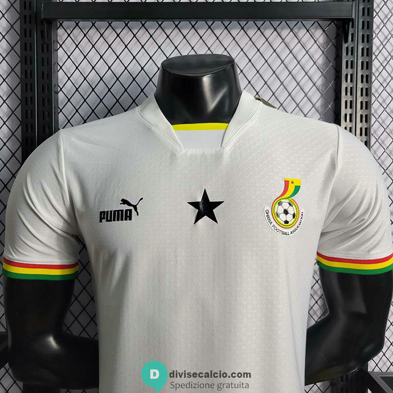 Maglia Authentic Ghana Gara Home 2022/2023