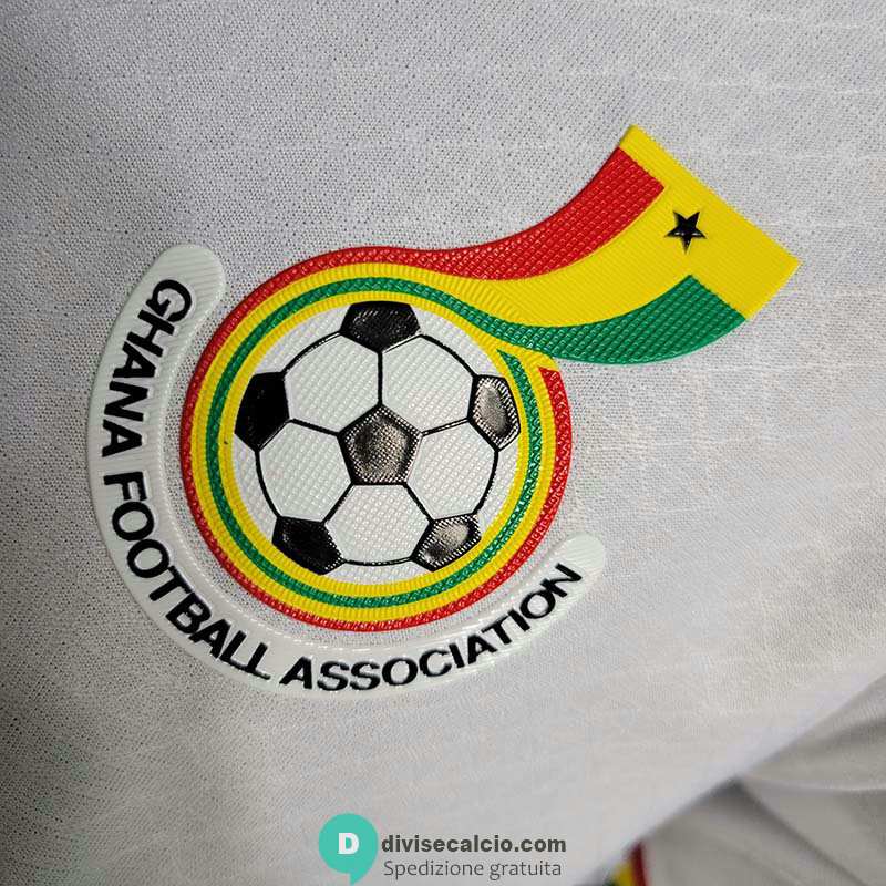 Maglia Authentic Ghana Gara Home 2022/2023