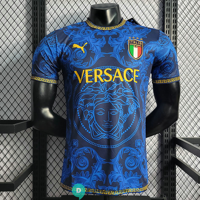 Maglia Authentic Italia Commemorative Edition Blue I 2022/2023