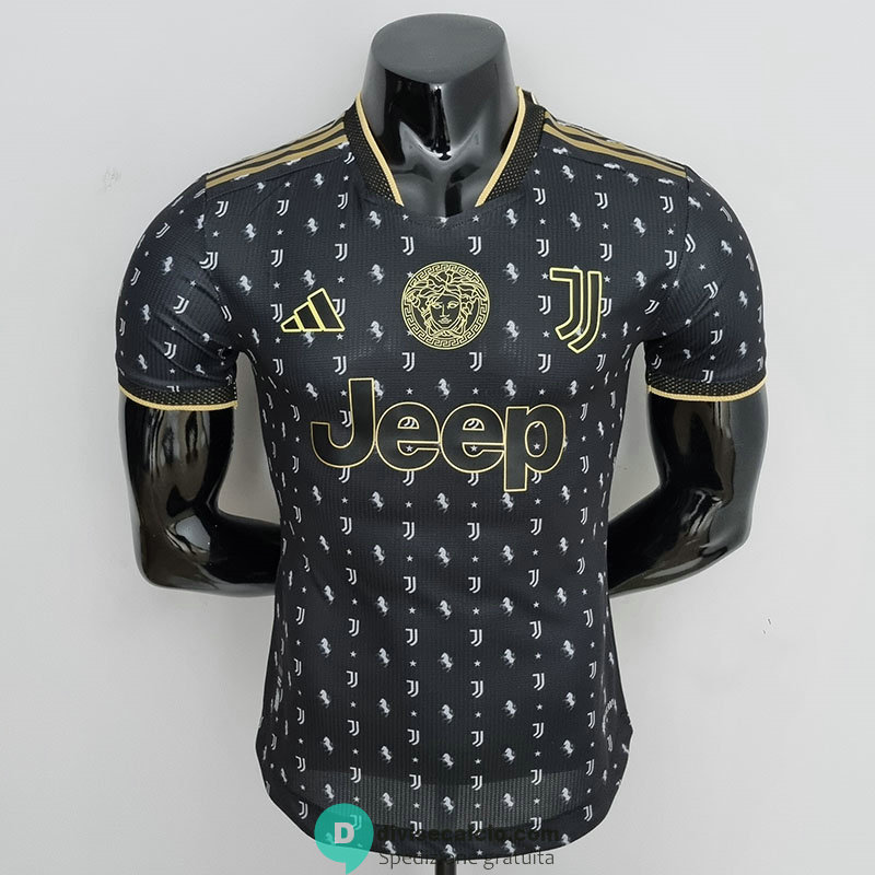 Maglia Authentic Juventus x Versace Special Edition Black I 2022/2023