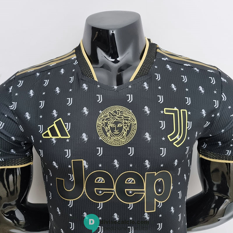 Maglia Authentic Juventus x Versace Special Edition Black I 2022/2023