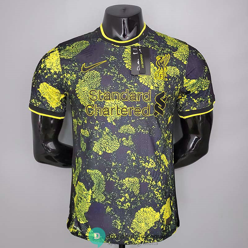 Maglia Authentic Liverpool Concept Edition Black Yellow 2021/2022