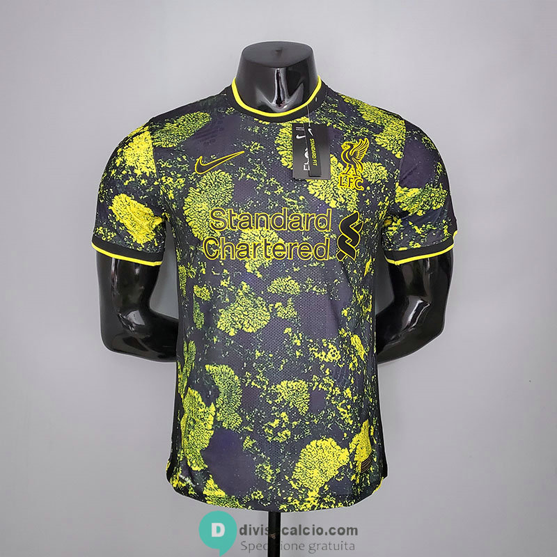 Maglia Authentic Liverpool Concept Edition Black Yellow 2021/2022