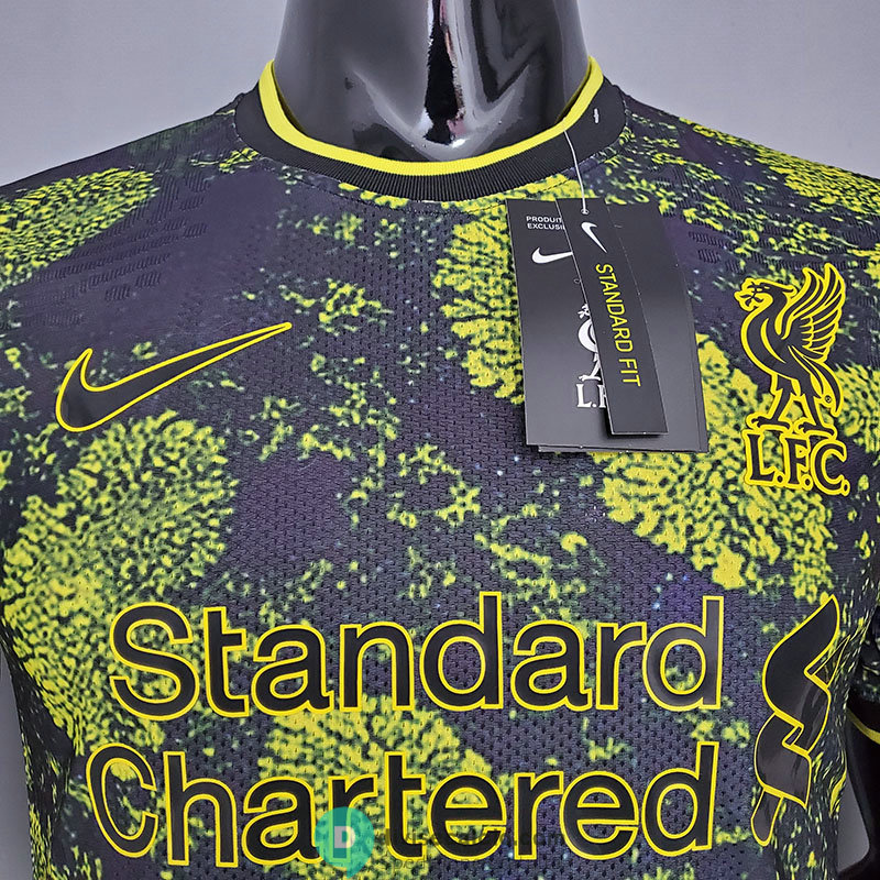 Maglia Authentic Liverpool Concept Edition Black Yellow 2021/2022