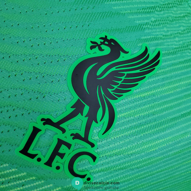 Maglia Authentic Liverpool Portiere Green 2021/2022