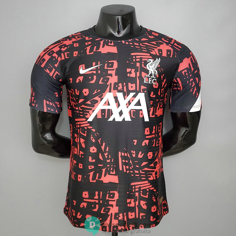 Maglia Authentic Liverpool Training Black 2020/2021