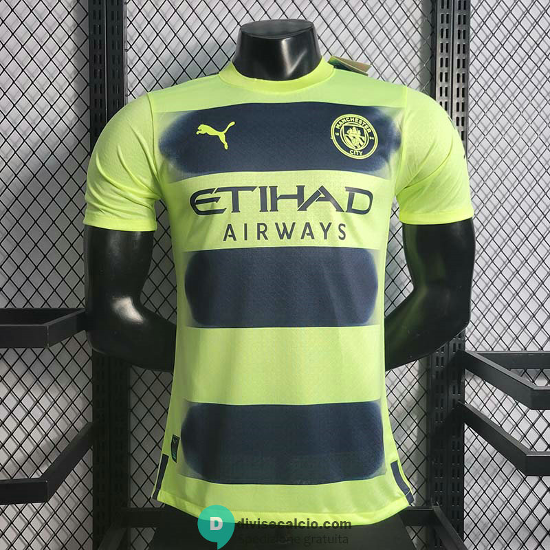 Maglia Authentic Manchester City Gara Third 2022/2023