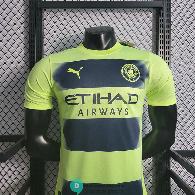 Maglia Authentic Manchester City Gara Third 2022/2023