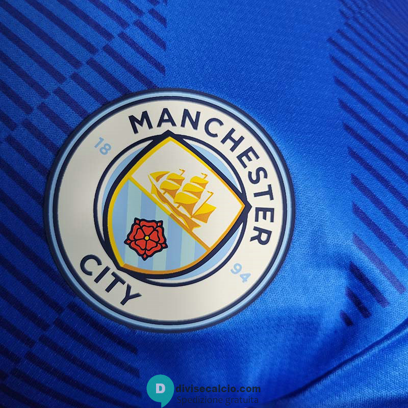 Maglia Authentic Manchester City Portiere Blue 2022/2023