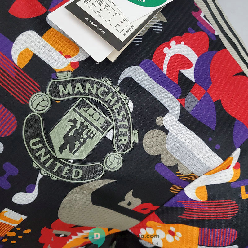 Maglia Authentic Manchester United Bull Limited Edition 2021/2022