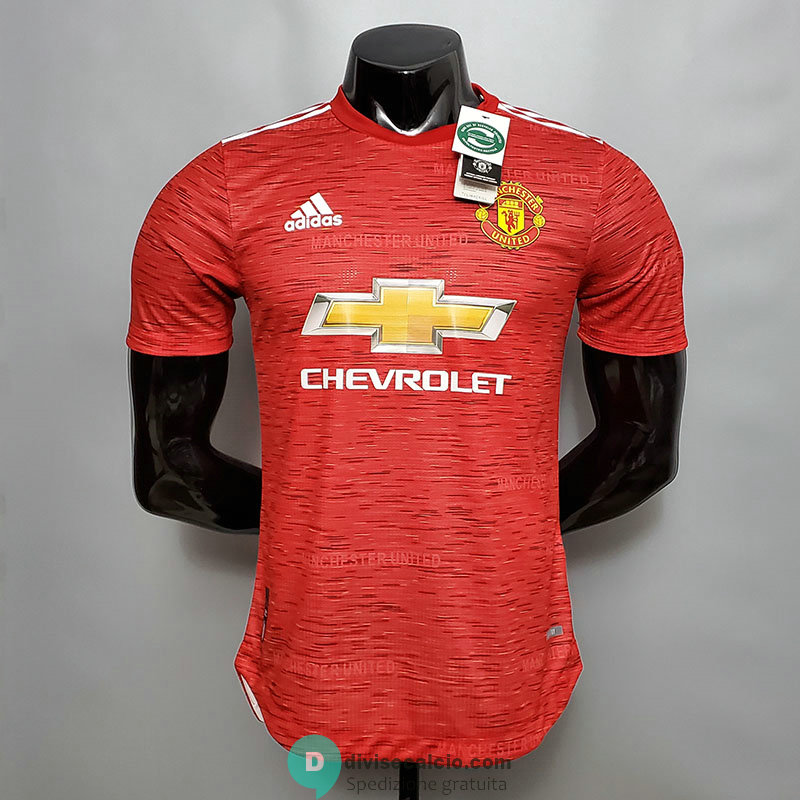 Maglia Authentic Manchester United Gara Home 2020/2021