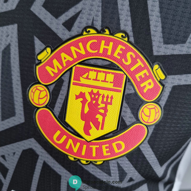 Maglia Authentic Manchester United Portiere Black 2022/2023