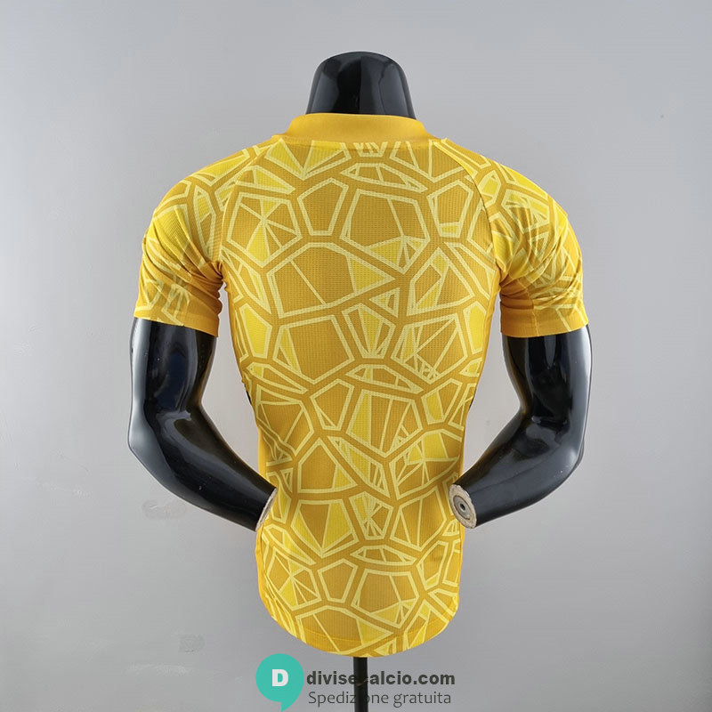 Maglia Authentic Manchester United Portiere Yellow 2022/2023