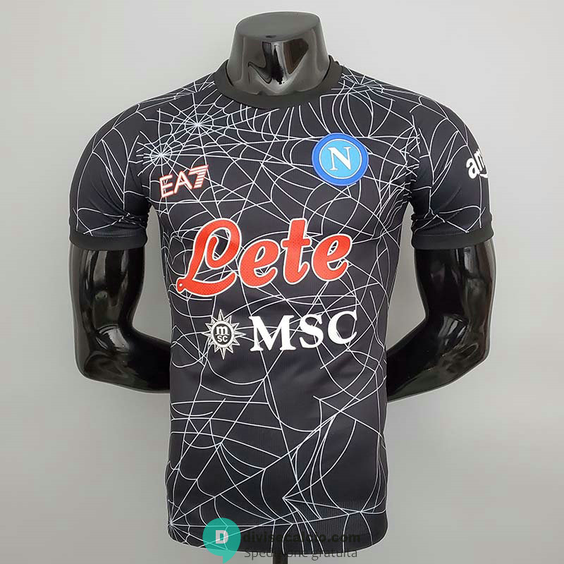 Maglia Authentic Napoli EA7 Black 2021/2022