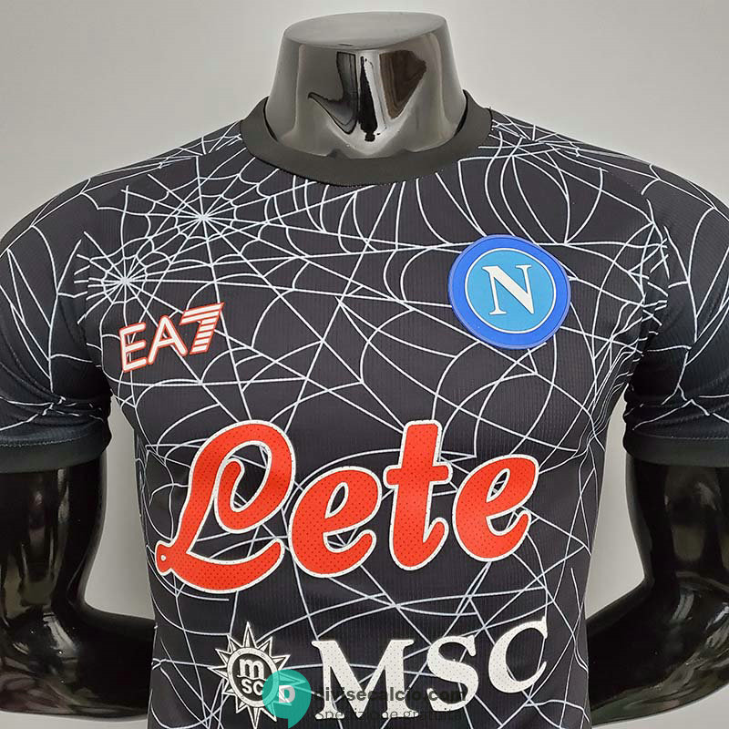 Maglia Authentic Napoli EA7 Black 2021/2022