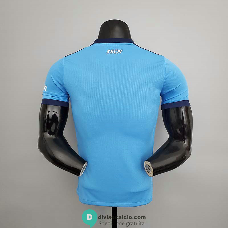 Maglia Authentic Napoli EA7 Blue 2021/2022