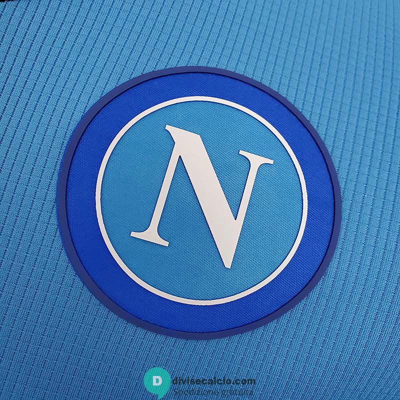 Maglia Authentic Napoli EA7 Blue 2021/2022