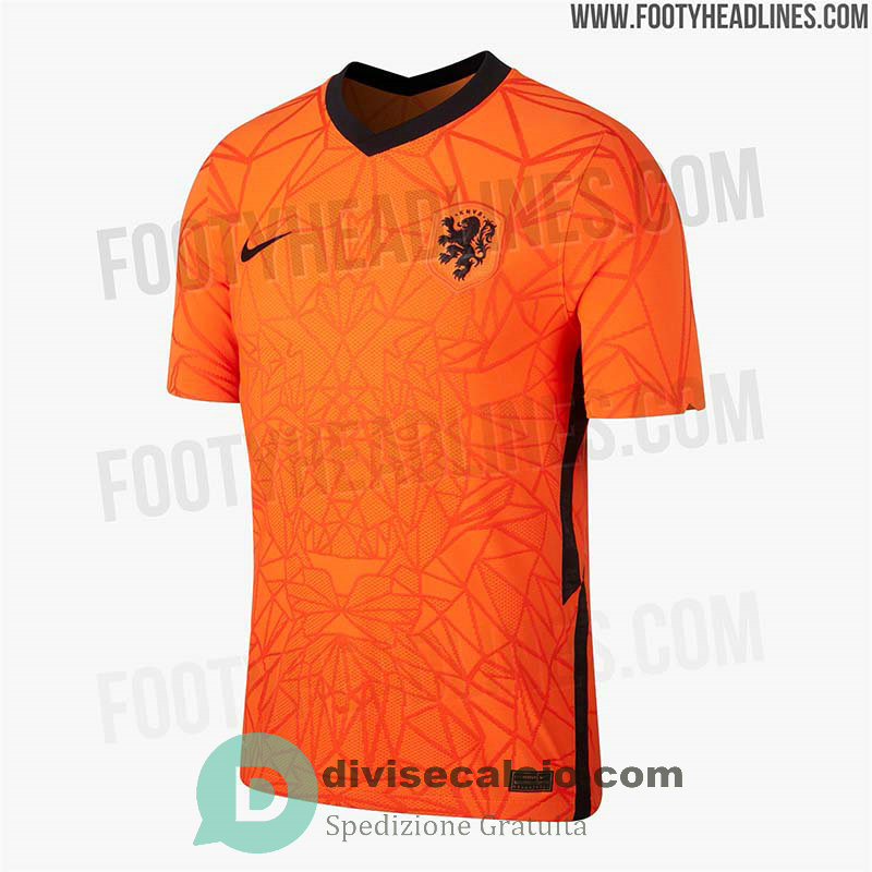 Maglia Authentic Olanda Euro Gara Home 2020