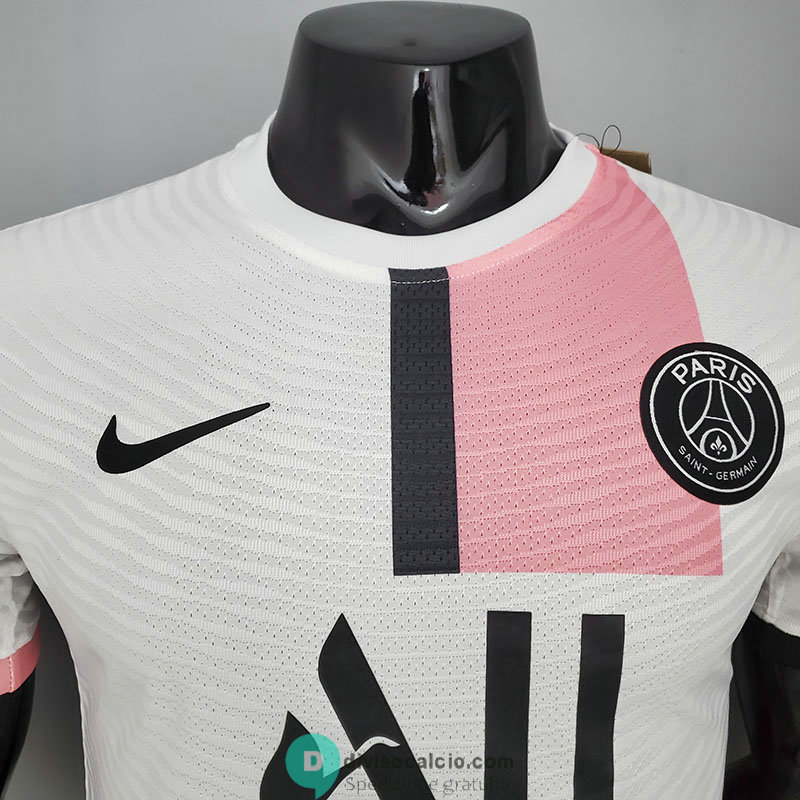 Maglia Authentic PSG Pink White 2021/2022
