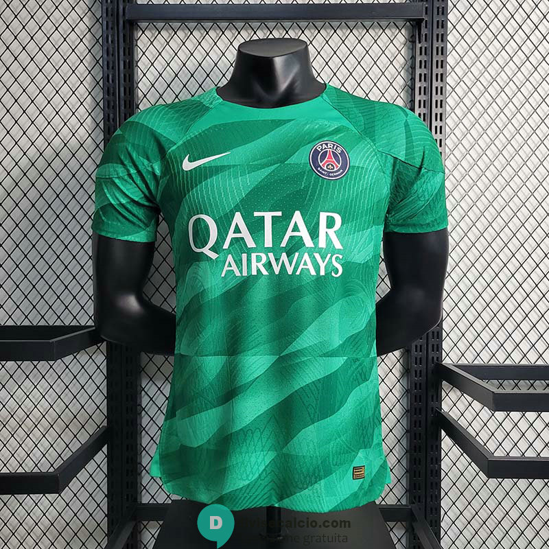 Maglia Authentic PSG Portiere Green 2023/2024