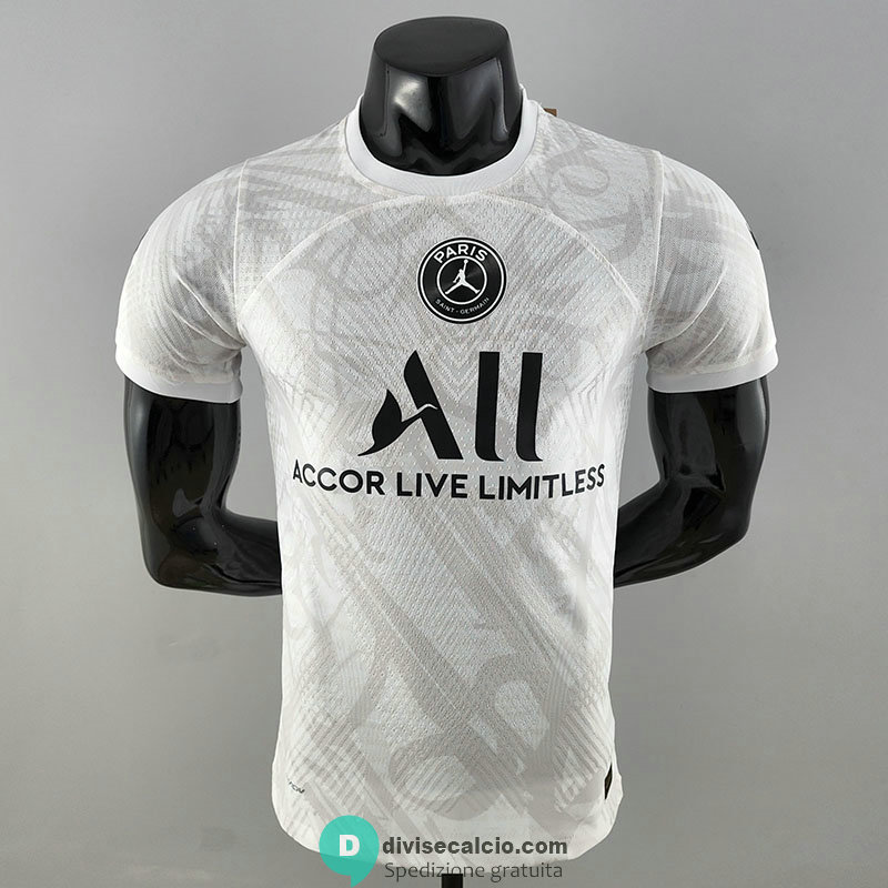 Maglia Authentic PSG Pre Game White 2022/2023