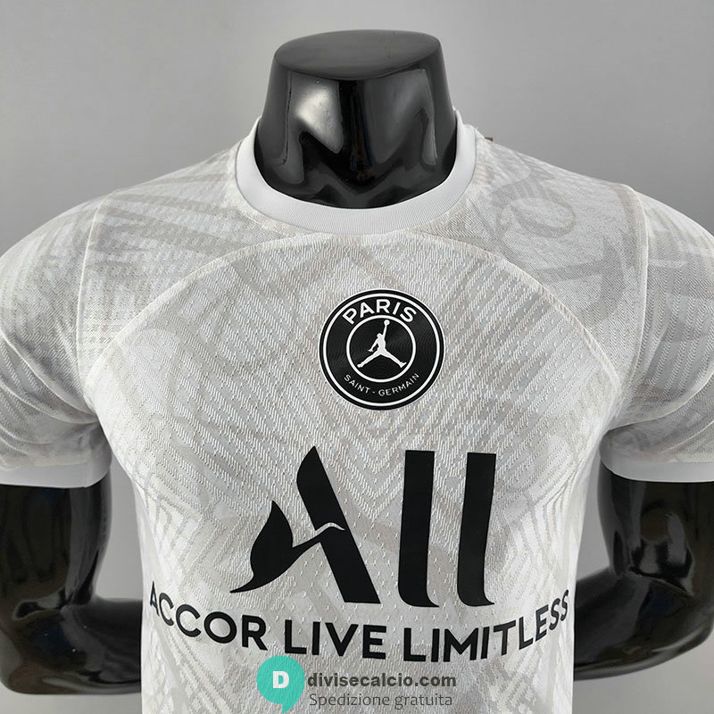 Maglia Authentic PSG Pre Game White 2022/2023