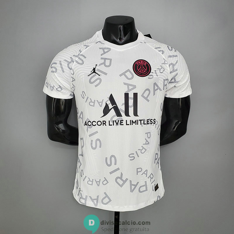 Maglia Authentic PSG x JORDAN Paris White 2021/2022