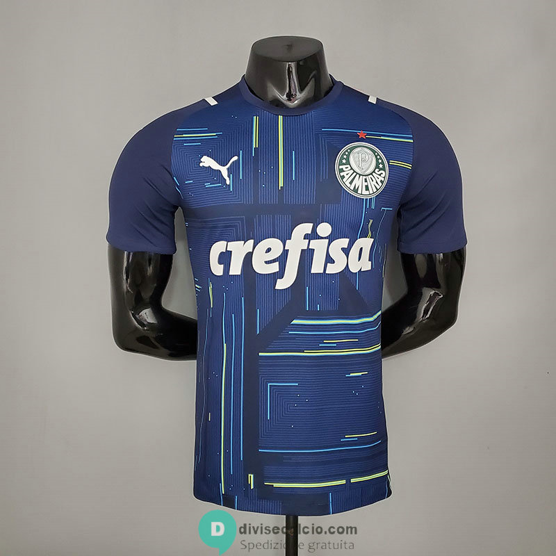 Maglia Authentic Palmeiras Portiere Blue 2021/2022