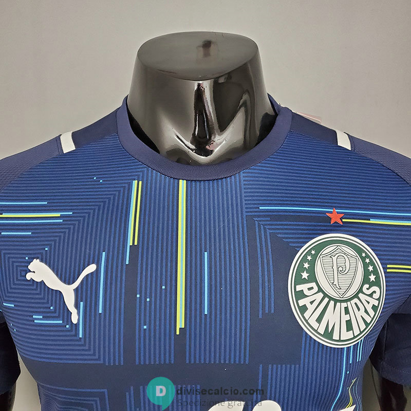 Maglia Authentic Palmeiras Portiere Blue 2021/2022