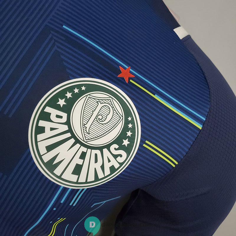 Maglia Authentic Palmeiras Portiere Blue 2021/2022